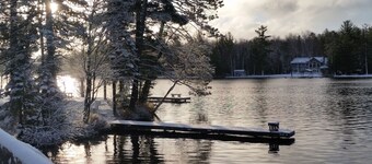 Lake Forest Resort – Relax on a Pristine Sandy Beach in the Northwoods!