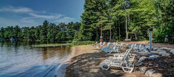 Lake Forest Resort – Relax on a Pristine Sandy Beach in the Northwoods!