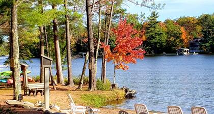 Lake Forest Resort – Relax on a Pristine Sandy Beach in the Northwoods!
