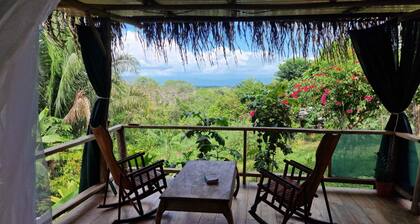 Private cabin with stunning views & home-cooked meals