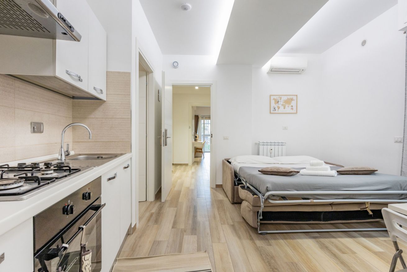 2 soverom, strykejern/-brett, reiseseng for barn og wi-fi