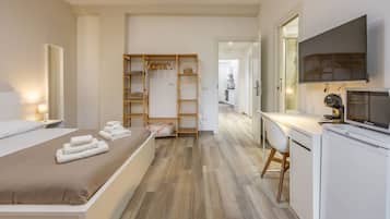 1 chambre, fer et planche Ă repasser, Wi-Fi, draps fournis