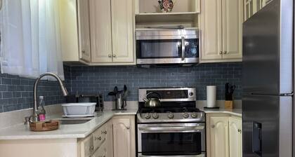 Charming cottage with WiFi and AC in beautiful Reading with pool and Ocean view.