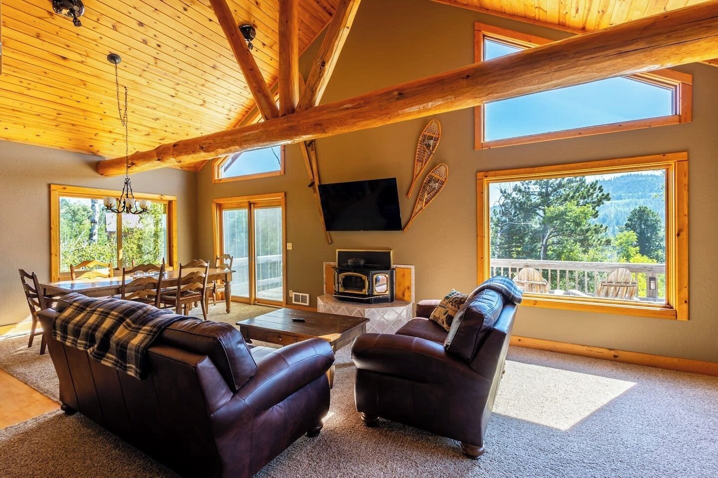 Fernseher, Kamin, Videospiele