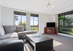 TV connectée, cheminée, jeux vidéo, table de tennis de table