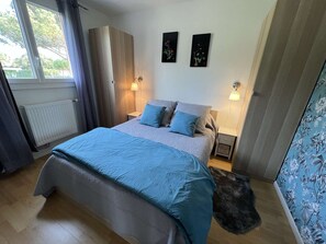 2 Schlafzimmer, Bügeleisen/Bügelbrett, Reisekinderbett, kostenloses WLAN