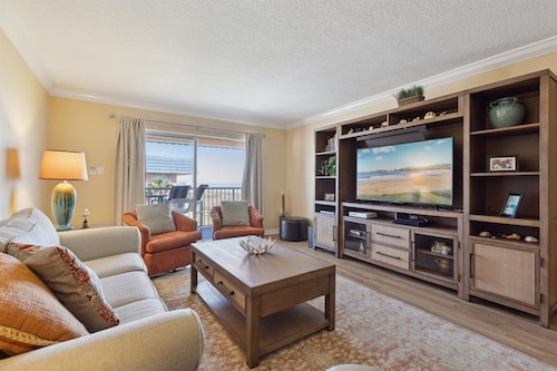 Pelican Point Beach Escape | Pool, Private Balcony & Steps to the Sand ☀️