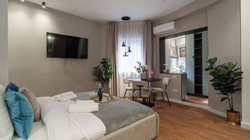 Studio tiện nghi đơn giản | Bộ trải giường bằng vải cotton Ai Cập, bộ đồ giường cao cấp