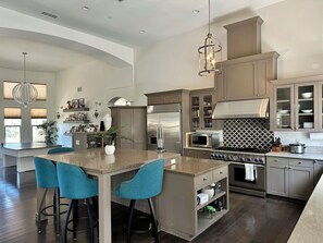 Fridge, microwave, oven, stovetop - San Diego Oasis w/ Pool, Hot Tub, Game Room - Your Own Private Resort! (San Diego)