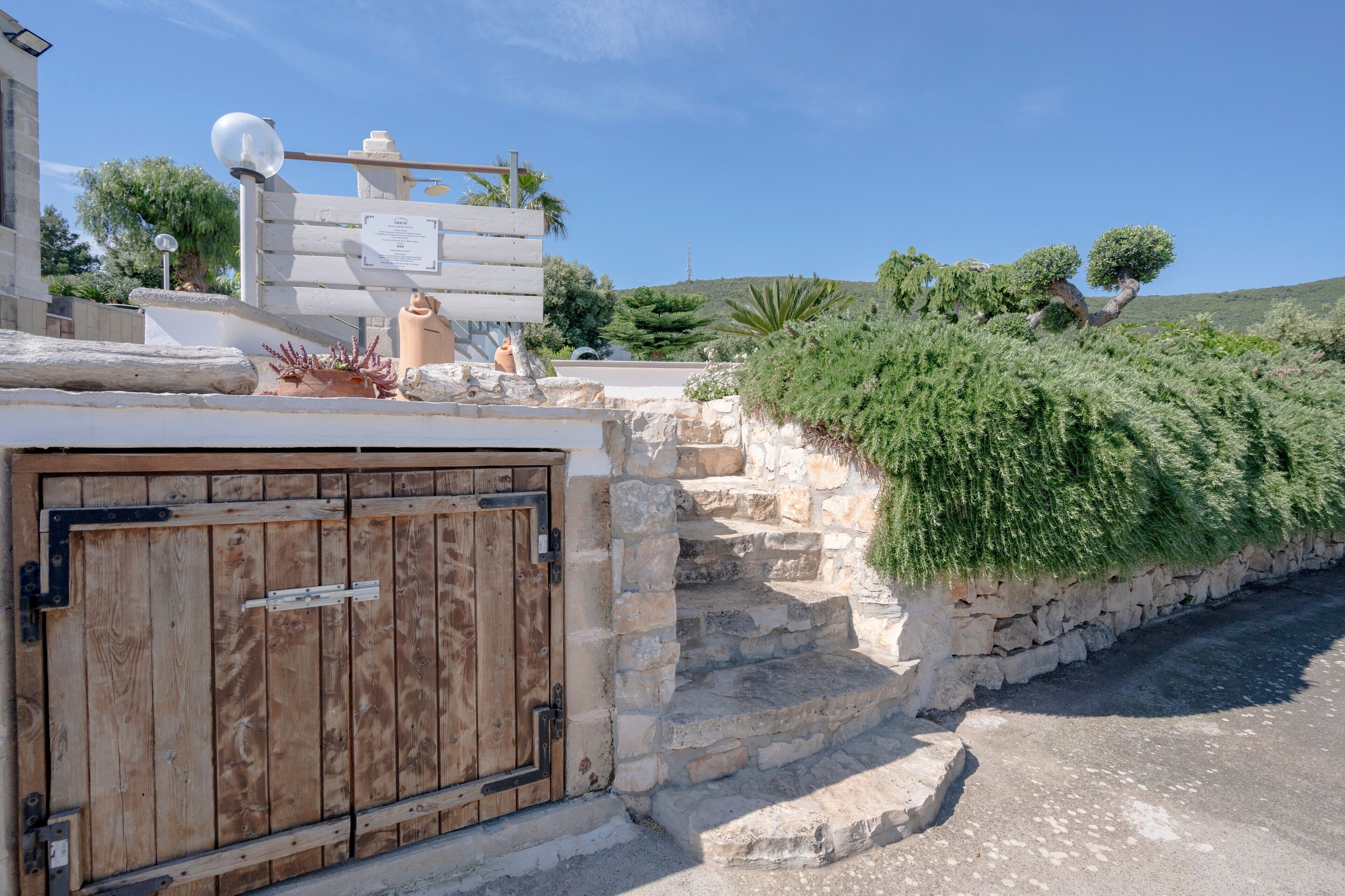 Parco della struttura