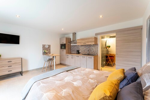 Studio Apartment 'Marquet' with Shared Garden and Air Conditioning