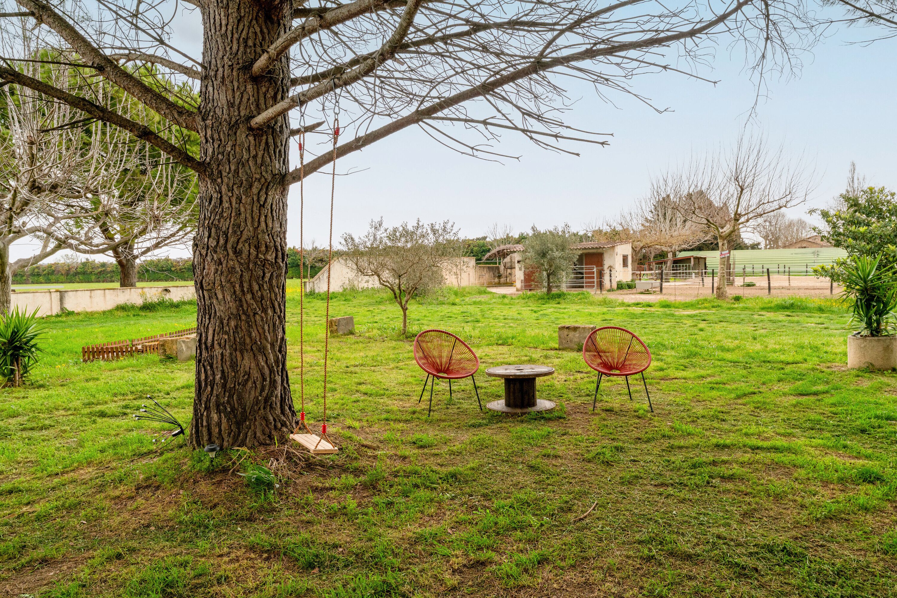 Enceinte de l’hébergement