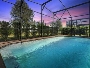 A heated pool - Theme Park Retreat: Lazy River, Pools, Mins to Theme Parks! (Davenport)