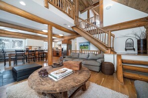 Smart TV, fireplace, offices - New! At Whitefish Mountain Resort with hot tub & in-home sauna (Whitefish)