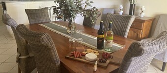 Private mooring with access to the main river, just 75 metres away.