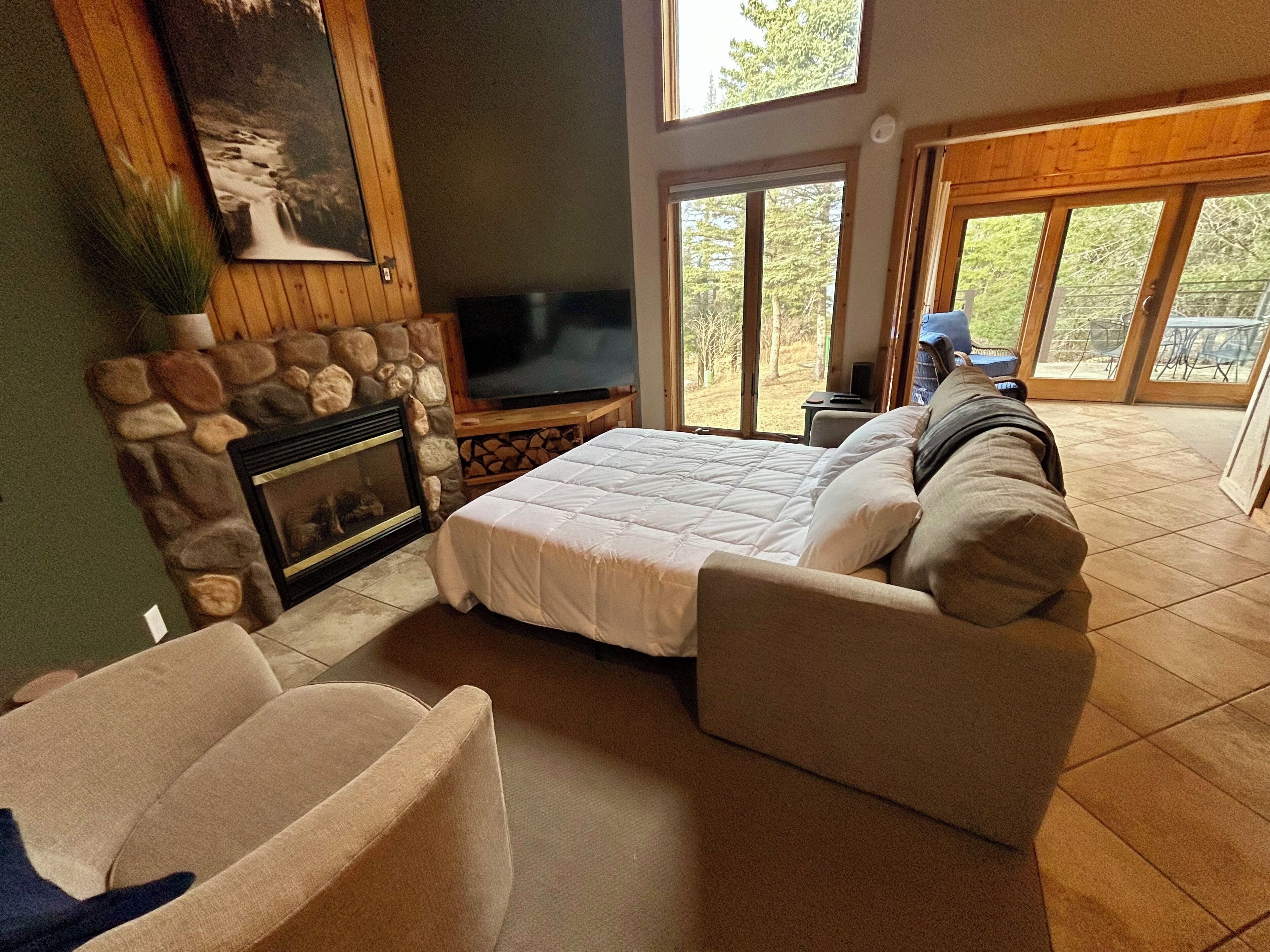 2 chambres, fer et planche à repasser, Wi-Fi gratuit, draps fournis