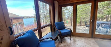 TV connectée, cheminée