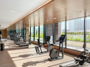 Fitness facility - Greatest 2BR with Private Pool in JVC (Dubai)