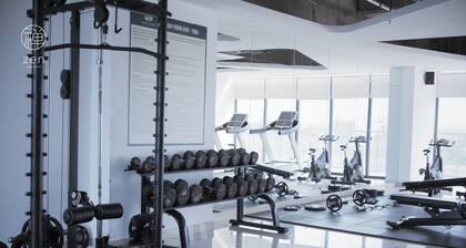 禅Zen Apartment - 2 bedrooms - 66sqm - FreePool & Gym - CityView