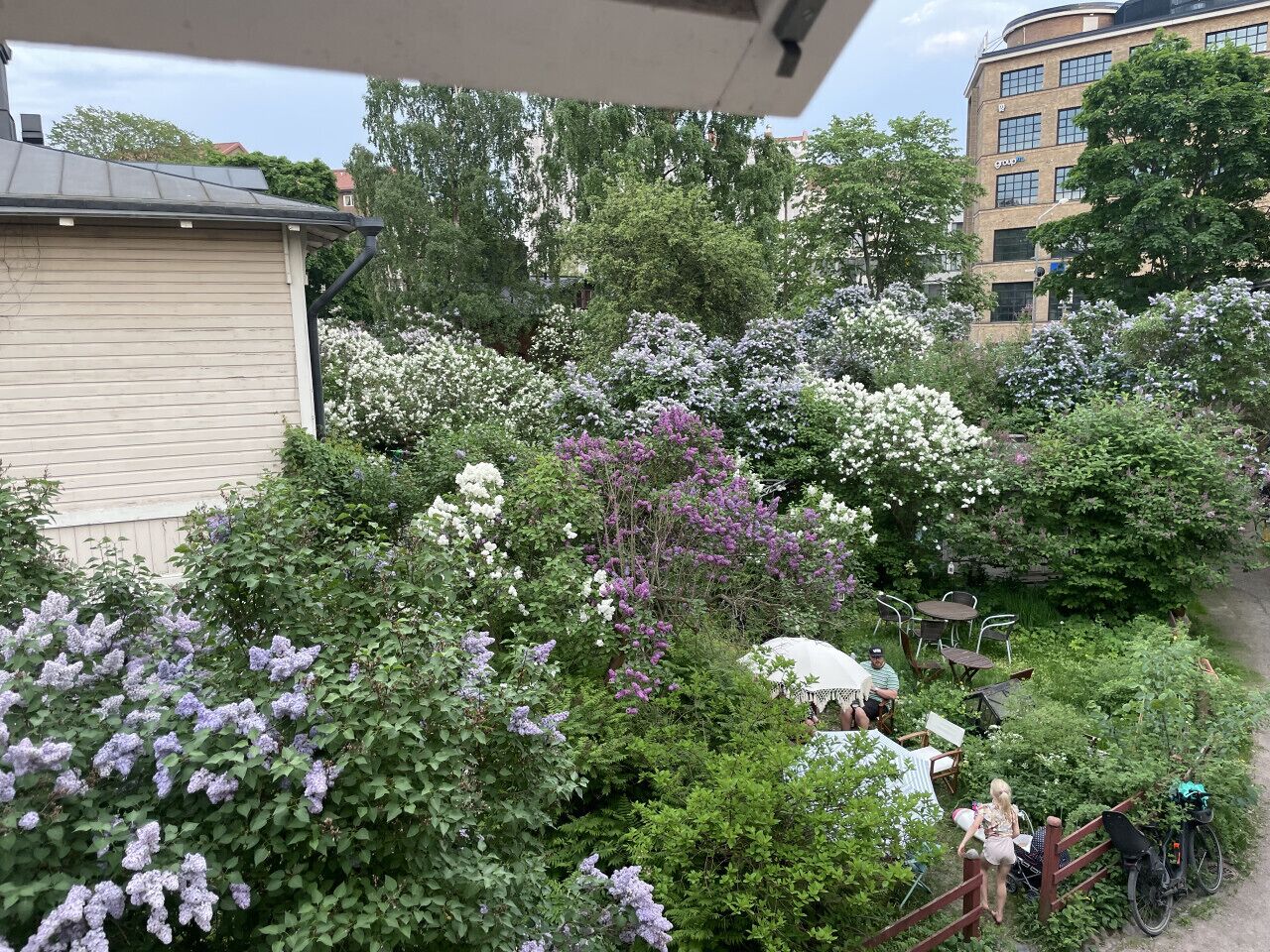 Enceinte de l’hébergement