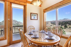 Condo, 2 Bedrooms | Dining - Estes Park Vacation Lodging (Estes Park)