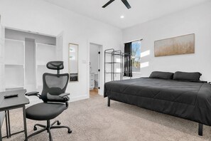3 bedrooms, iron/ironing board, WiFi, bed sheets