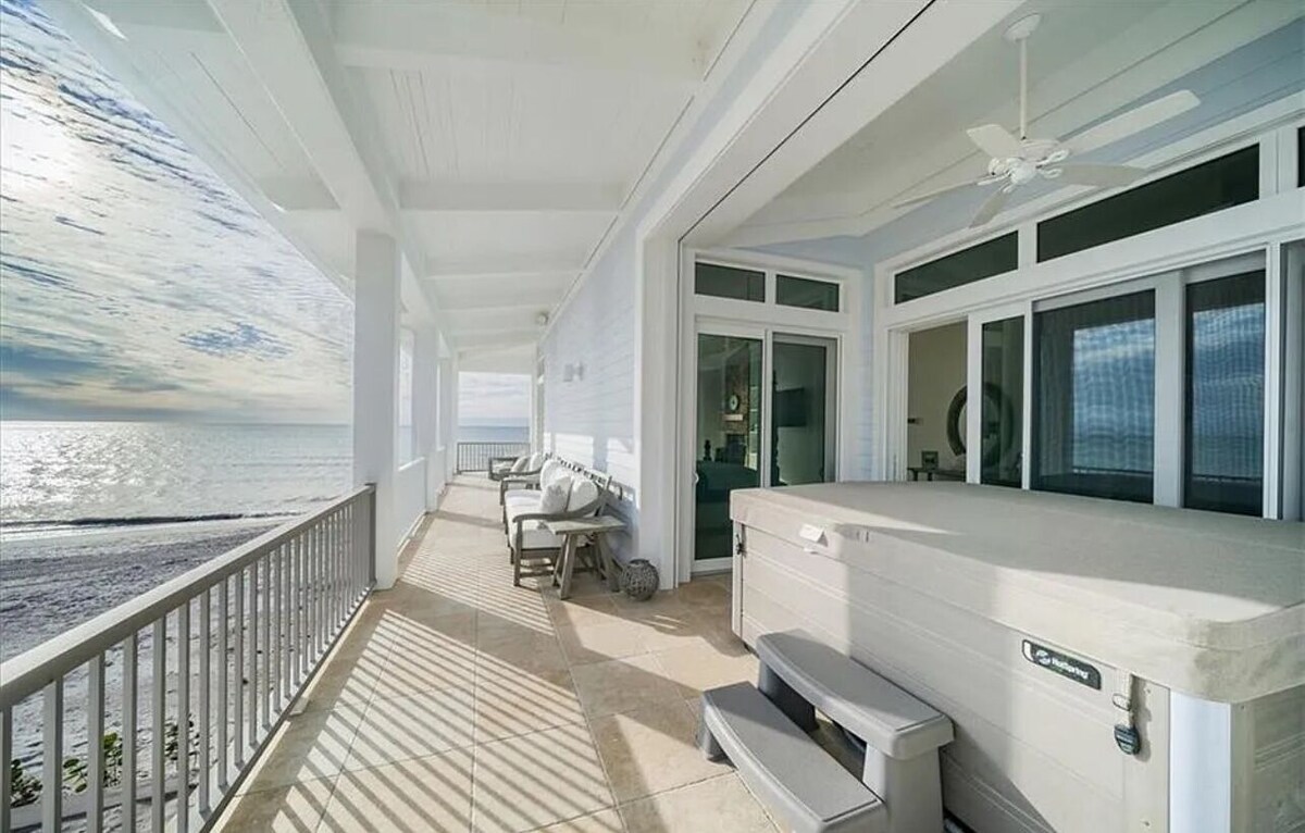 Photo 18 of Private Beach Oceanfront Mansion in Luxurious Naples Spacious 5-bedroom Palms