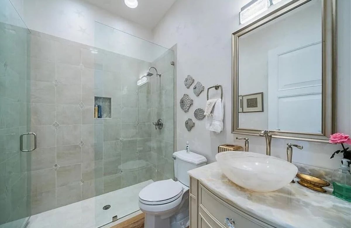 Photo 21 of Private Beach Oceanfront Mansion in Luxurious Naples Spacious 5-bedroom Palms