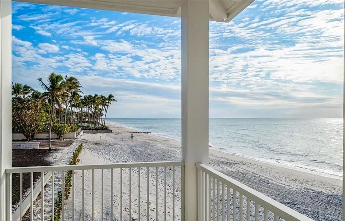 Photo 3 of Private Beach Oceanfront Mansion in Luxurious Naples Spacious 5-bedroom Palms