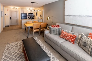 Apartment, 2 Schlafzimmer | Wohnbereich