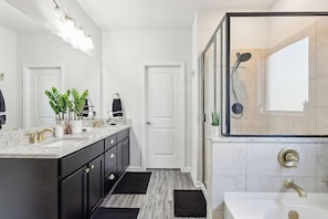 Towels, soap, toilet paper