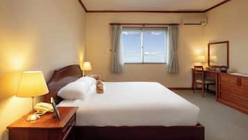 Deluxe Apartment, 2 Bedrooms, Balcony, City View | In-room safe, iron/ironing board, free WiFi