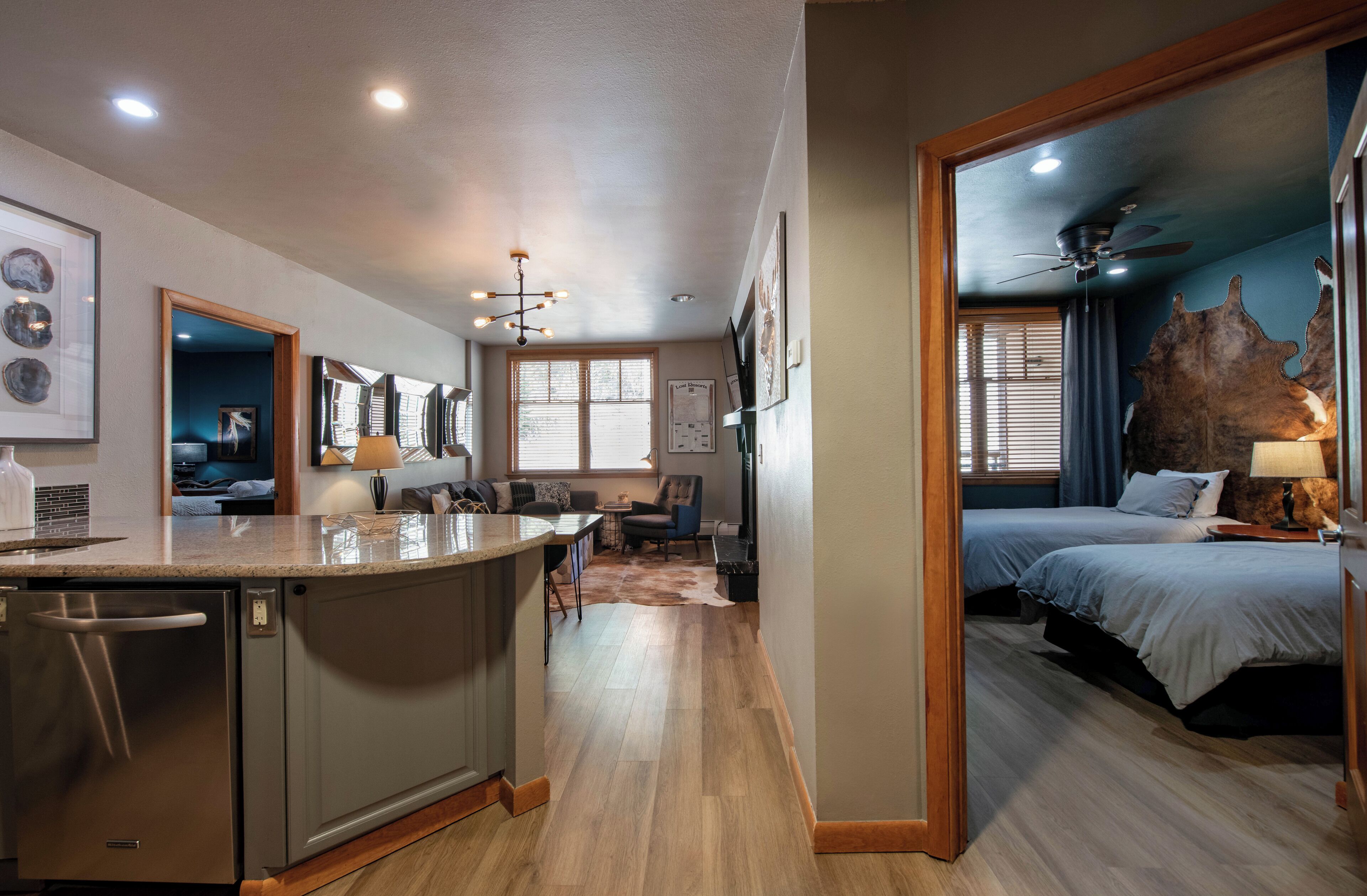 Bloc d'apartaments, 2 dormitoris | Planxa i posts de planxar i wifi gratuïta 