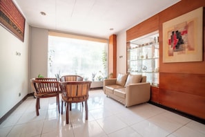 Lobby sitting area
