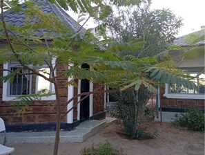 Fassade der Unterkunft