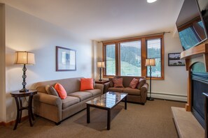 Condo, 2 Bedrooms | Living area - Winter Park Resort Lodging - Zephyr Mountain Condos (Winter Park)
