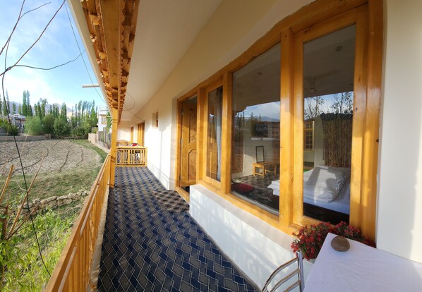Pemandangan balkon