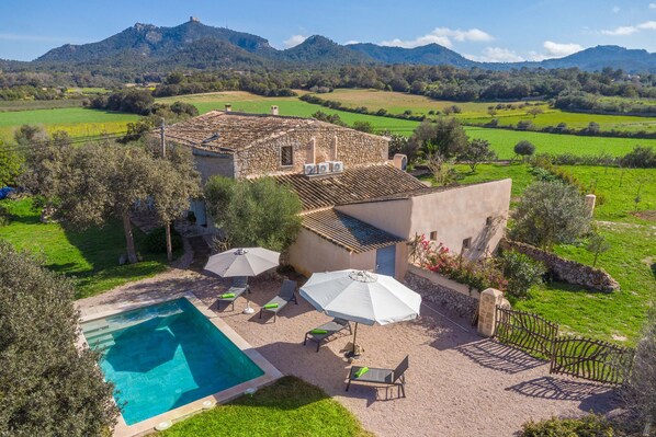 Exterior - CA SES FALIES - Rustic villa with private pool and free wifi (Felanitx)