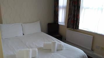 Free WiFi, bed sheets