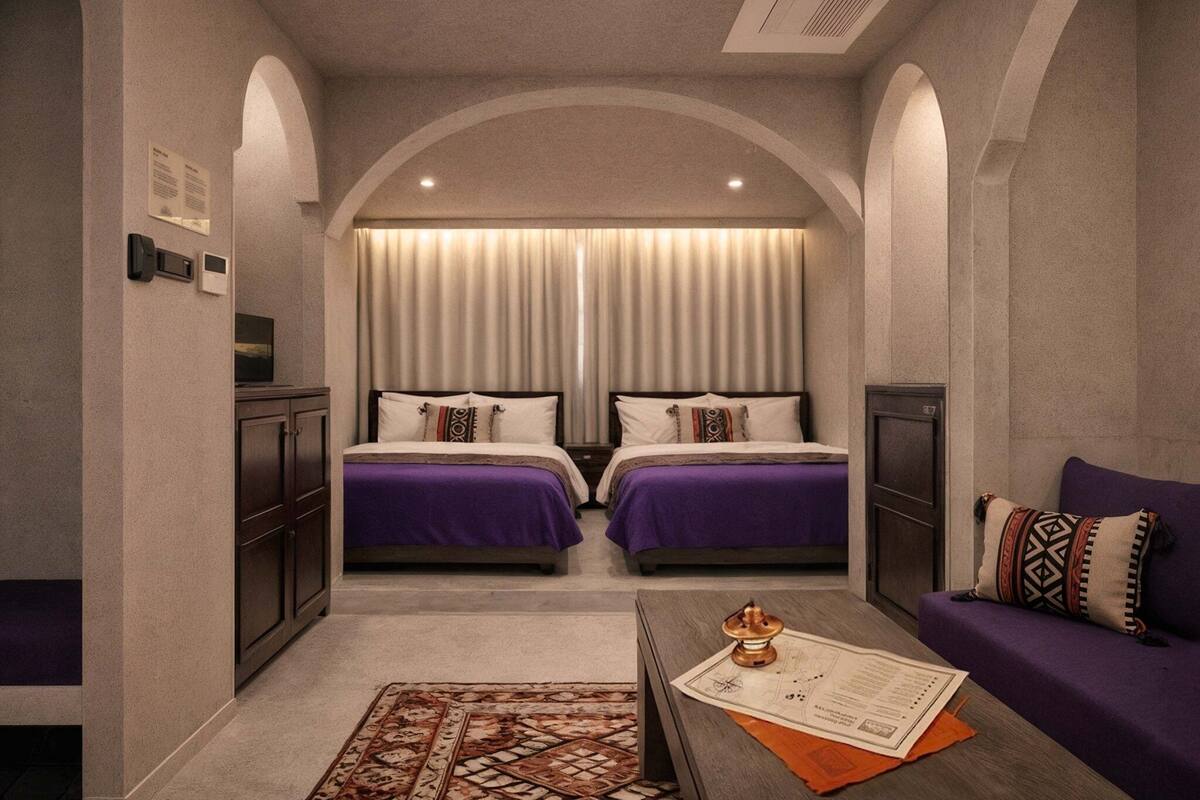 Family Spa | NAR | WiFi (無料)、ベッドシーツ