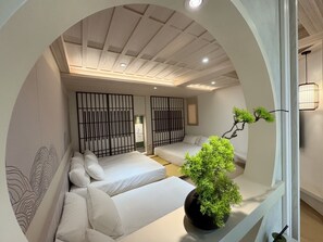 Chambres insonorisées, Internet gratuit par câble