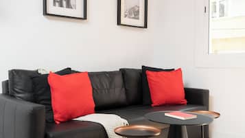 Dupleks Deluks, 1 kamar tidur | Area keluarga | Smart TV