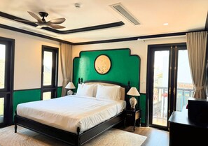 Deluxe Double Room, 1 King Bed, Non Smoking, City View | View from room - Yzistel (Da Nang)