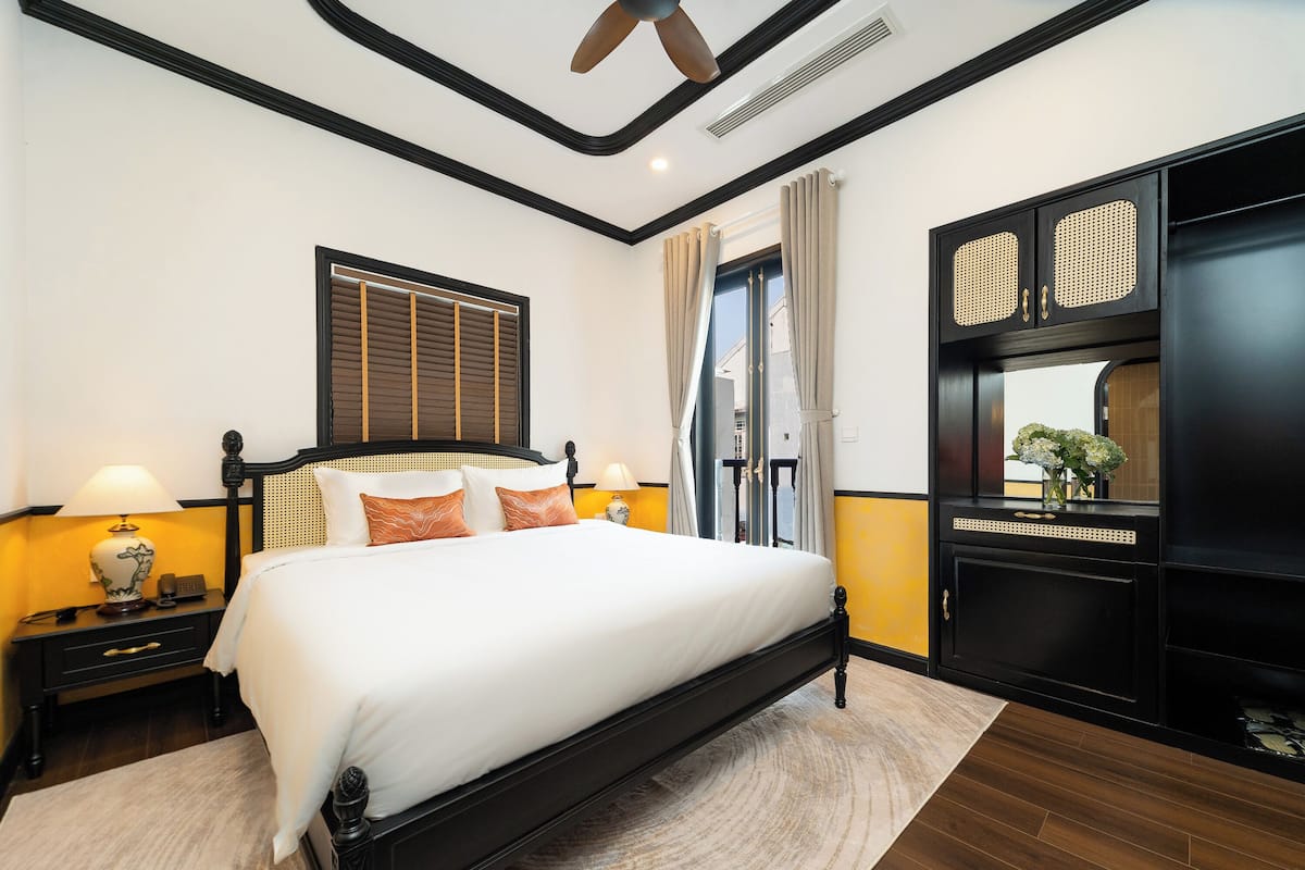 Phòng đôi Superior, ban công | 1 phòng ngủ, bộ đồ giường cao cấp, chăn bông