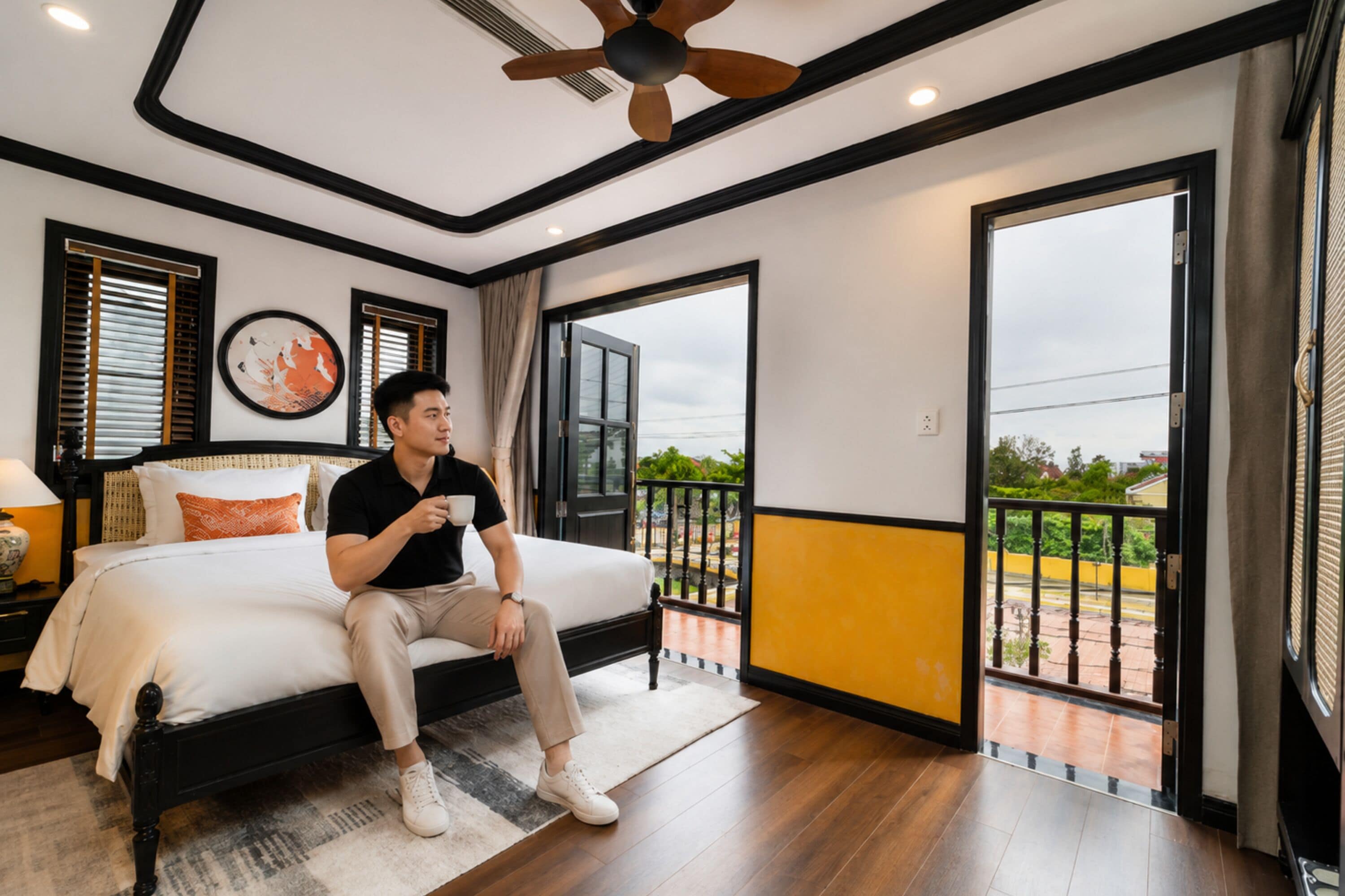 City Double Room, 1 King Bed, Non Smoking, City View | View from room