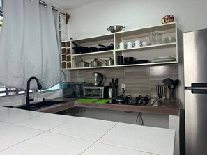 บ้านพัก, 2 ห้องนอน, พร้อมสิ่งอำนวยความสะดวกสำหรับผู้พิการ, สูบบุหรี่ได้ | ภายใน