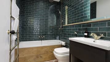 Shower, hair dryer