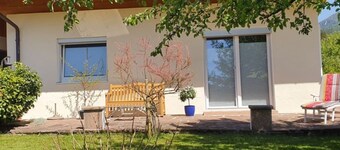 Vacation apartment 63 sqm, terrace with mountain view, bedroom, living room, shower/WC, max. 4 pers.