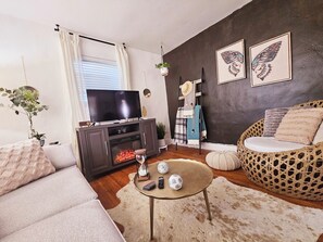 Televisor i llar de foc 