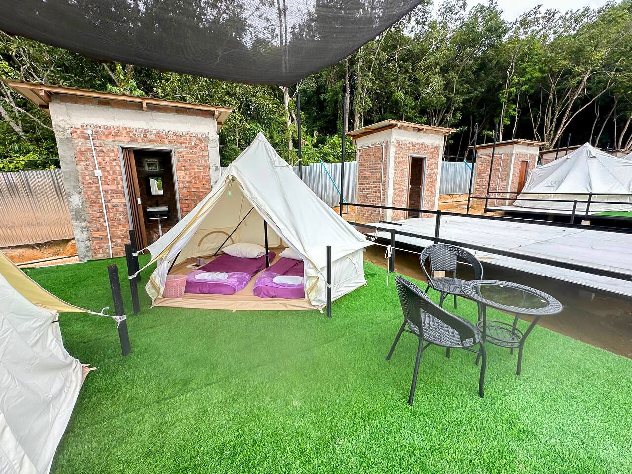 Basic Tent, 2 Twin Beds | Bed sheets